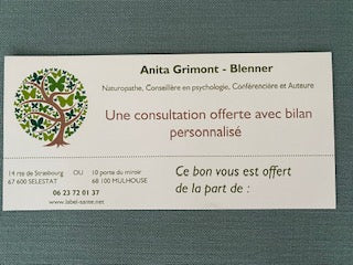 Bon cadeau (consultation en naturopathie) à offrir