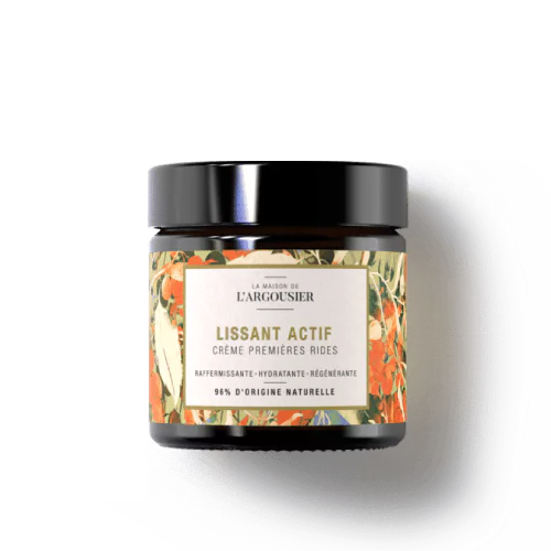 Crème visage à l'argousier "Lissant Actif". Son odeur est juste INCROYABLE et DURABLE !