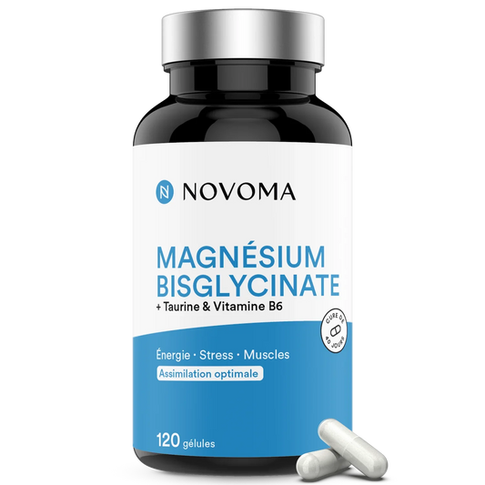 Magnésium hautement biodisponible NOVOMA