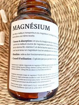 Magnésium hautement biodisponible