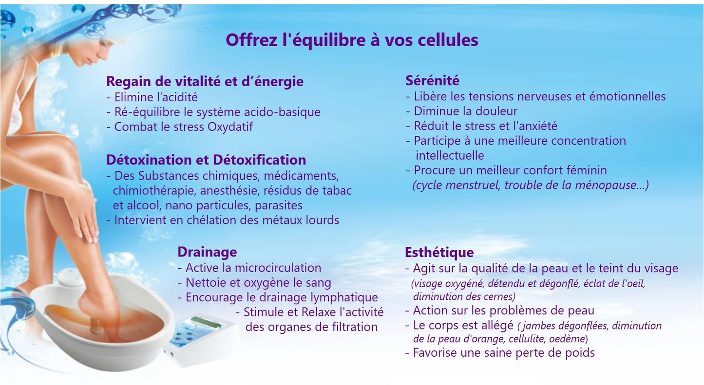 5 séances Pura Détox par les pieds